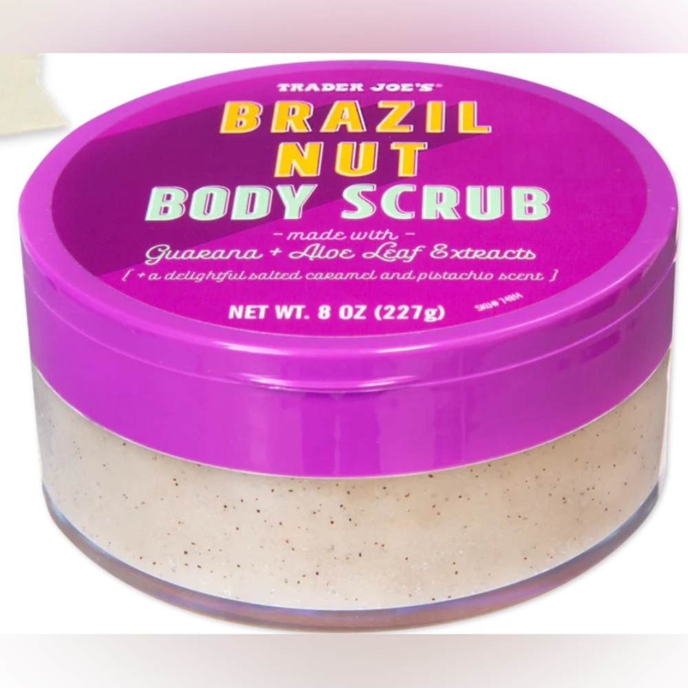 Trader Joe’s Brazil Nut Body Scrub 8 oz